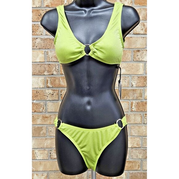 Kendall & Kylie Other - Kendall + Kyle Womens Bikini Set NWT Neon Green